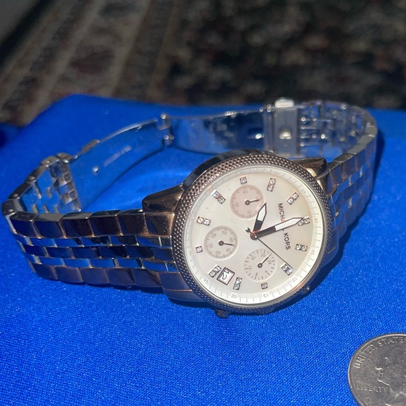 Michael Kors tricolor band-Pearl face - Picture 2 of 4